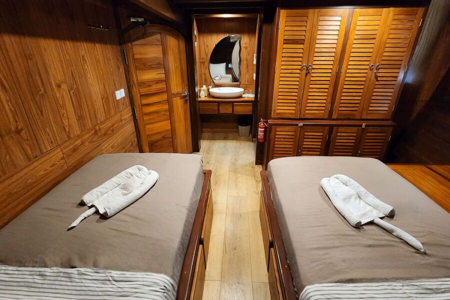 Dancing Wind – Kabine Twin Beds, Bild 2
