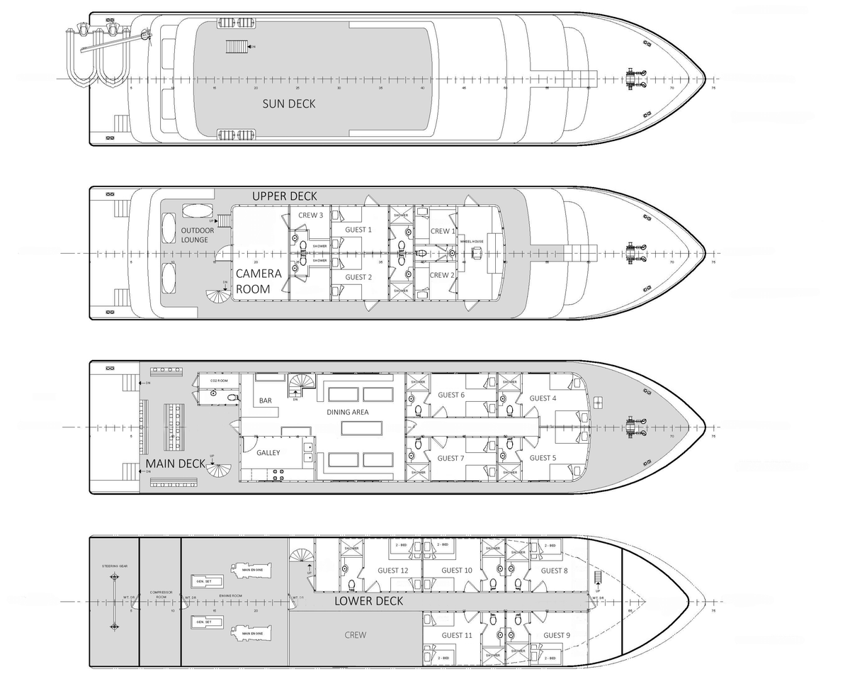 Deckplan Infiniti